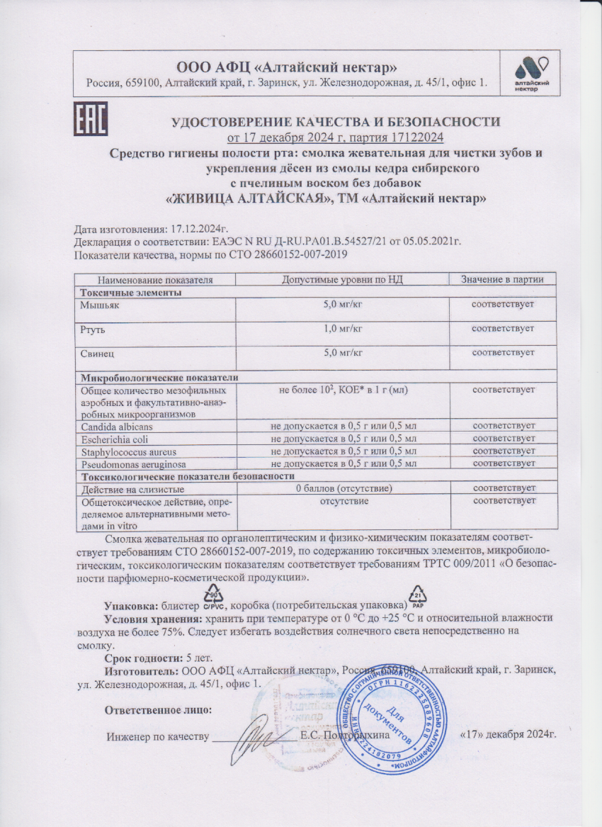 Паспорт №122024